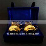 Gold Plated Gift Item Beautiful Kitchen Accessory Gold Plated Beer Mugs thumbnail-3