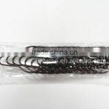 Shower Curtain Hooks Rings,Polished Chrome Metal Bathroom Shower Curtain Hooks thumbnail-3