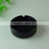 Round Black Ceramic Ashtray,cheap Porcelain Ashtray,ashtray in Stock thumbnail-2