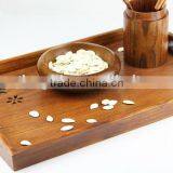 Lovely and Beautiful Home Decorative Wooden Fruit Tray /wood Storage Tray thumbnail-6