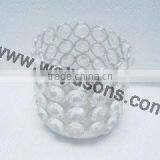 Crystal Beaded Votive/Decorative Tea Light Votive/Round Shape Tea Light Votives thumbnail-3