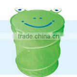 Large Mesh Fabric and Polyster Pop Hamper thumbnail-1