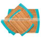 Eco-friendly Bamboo Vegetable Chopping Board With Holes thumbnail-3