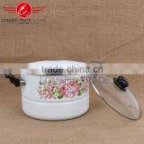 5pcs New Enamel Lid Enamel Steam Pot/coated Cast Iron Cookware Wholesale thumbnail-3