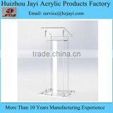 Factory wholesale clear plastic church podium