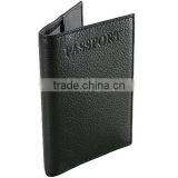 Fashion Genuine Oil Wax Leather Rfid Mens Travel Passport Holder thumbnail-5