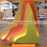 Fashion Store Window Decorative Hanging Pvc Colorful Plate