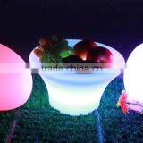 Led Lighting Flower Planter, 16 Colors Change Plastic Led Illuminate Flower Pot thumbnail-6