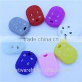 In Stock Silicone Car Key Cover Shell for Ford 4 Buttons thumbnail-1