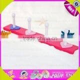 Wholesale Eco-friendly Wooden Kids Coat Hook Convenience Wooden Kids Coat Hook High Quality Wooden Kids Coat Hook W09B021 thumbnail-5