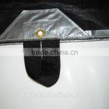 All Tarp pe Tarp Heavy Duty Tarp Water Proof Plastic Cover Dust Resistant Outdoor Cover Silver Black thumbnail-2