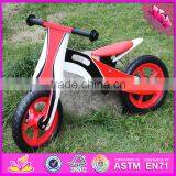2016 New Design Preschool Wooden Balance Bikes for Toddlers W16C131 thumbnail-3