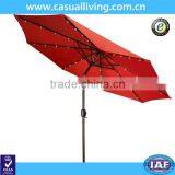 Newly Outdoor Umbrella With Solar LED Lights thumbnail-1