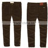 2015 Latest Design Apparel Clothing Manufacturer Top Fashion Casual Smart Slim Fit Women's Corduroy Pants thumbnail-5