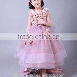 Girl Lace Flower Cute Little Princess Dresses Children Girls' Clothing For Birthday Party Tulle Tutu Dress thumbnail-4