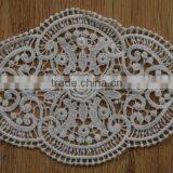 New Design Embroidery Water Soluble Cotton Turkish Round Table Cloth thumbnail-1