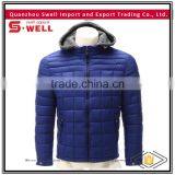 Wholesale Customized Outdoor Hoody Men Winter Thick Quilted Jacket thumbnail-1