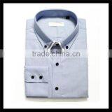 New Material Double Collar Pure Gray Custom Sublimation Shirt