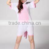 China Supplier 2014 Adult Contemporary Pink Unicorn Animal Pattern Short Sleeves Summer Evening Women Dresses thumbnail-3