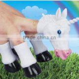 UNICORN HAND PUPPET ,adult Unicorn Hand Puppet