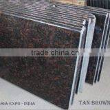 Tan Brown Granite Slabs With Surface Polished thumbnail-4