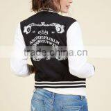 High Quality Printed Embroidery Custom Baseball Jackets thumbnail-2