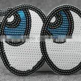 Garment Accessories Reversible Sequin Eyes Design Embroidery Patch thumbnail-3