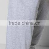 Gray Plain Cotton Pique Joggers Men Sport Trousers Custom Design thumbnail-2