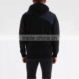 China Factory Black Hoodies 100% Cotton Pullover Hoodie for Man thumbnail-2