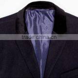 2014 Cheap Price High Fashion Classical Design Black Lapel Slim Fit Mens Cashmere Men Coat thumbnail-4