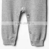 Unisex Baby Raglan Smile Design Romper thumbnail-3