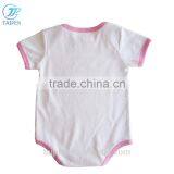 Summer NewBorn Baby Bodysuit Navy Style Baby Girl Romper Short Sleeves Romper For Toddler thumbnail-2