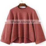 EY0871S Europe Style 2016 Women Fashion Loose Knit Pullover Sweaters thumbnail-4