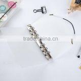 A6 Translucent PP Cover Planner Refillable Text Loose Leaf Planner With Band Notebook Cover thumbnail-3