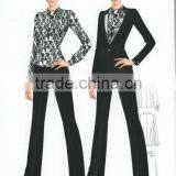 Fashion Ladies Elegant Business Suit , Lady Office Uniform, Business Suit for Women thumbnail-1