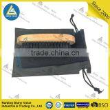 Poartable Shoe Shine Bags With Pig'hair Wooden Shoe Brushes and Cleaning Cloth thumbnail-4