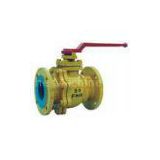 Industrial Lined Ball Valve With Once-Through Floating Structure