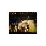 3 in 1 IP43 / IP54 Curtain LED Display Screens Advertising For Stage Backdrop