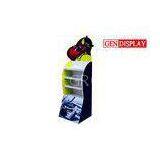 Supermarket Car Toys Cardboard Display Stand Racks With 3 Shelves thumbnail-1