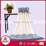 Wholesale 100% Acrylic Cheap Fashion Knit Plaid Travel Blanket thumbnail-1
