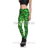 Indigo Mosaic Jogging Legging /morning xg Yoga Capris Plus Size Athletic Fitness Yoga Pants