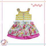 New Fashion Design Little Girls Boutique Clothing Valentine's Dress Baby Girl Clothes Cheap thumbnail-1