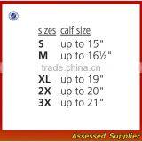 Custom Medical Zipper Compression Sock, Compression Beige Socks, Open Toe Knee Length Calf Sleeves--ZP00114 thumbnail-4