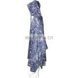 Heavy Duty Long Square Military Hunting Navy Camouflage Rain Poncho Cheap thumbnail-3