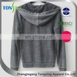 Hot New Products for 2016 Women's Gray Casual Zipper Coat thumbnail-2