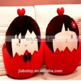 Customize Lovely Cartoon Stuffed Cute Girl Doll Cushion Plush Pillow Manufacture Best Quality and Lowest Price Printed Logo thumbnail-1