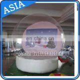 Hot Sale Trasparent Inflatable Dome Tent / Human Snow Globe