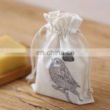 Cotton Muslin Bag With Drawstring and Logo Printing thumbnail-3