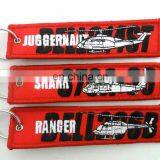 Custom Aviation Gifts Keychain Embroidery Design Key Chain thumbnail-3