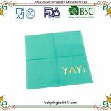 Amazon Ebay Popular 16ct Foil Gold Paper Beverage Napkins Disposable Party Tableware Ningbo PartyKing thumbnail-4